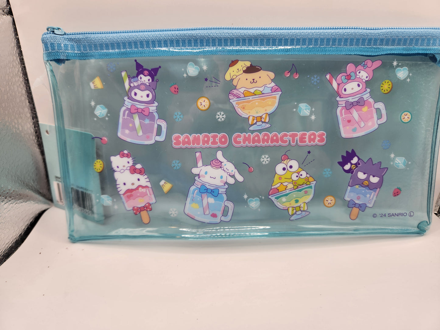 Sanrio Plastic Zip Pouches