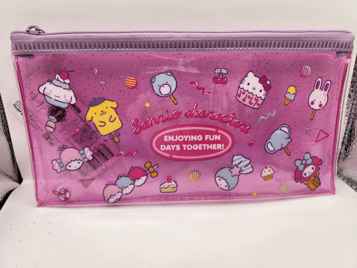 Sanrio Plastic Zip Pouches