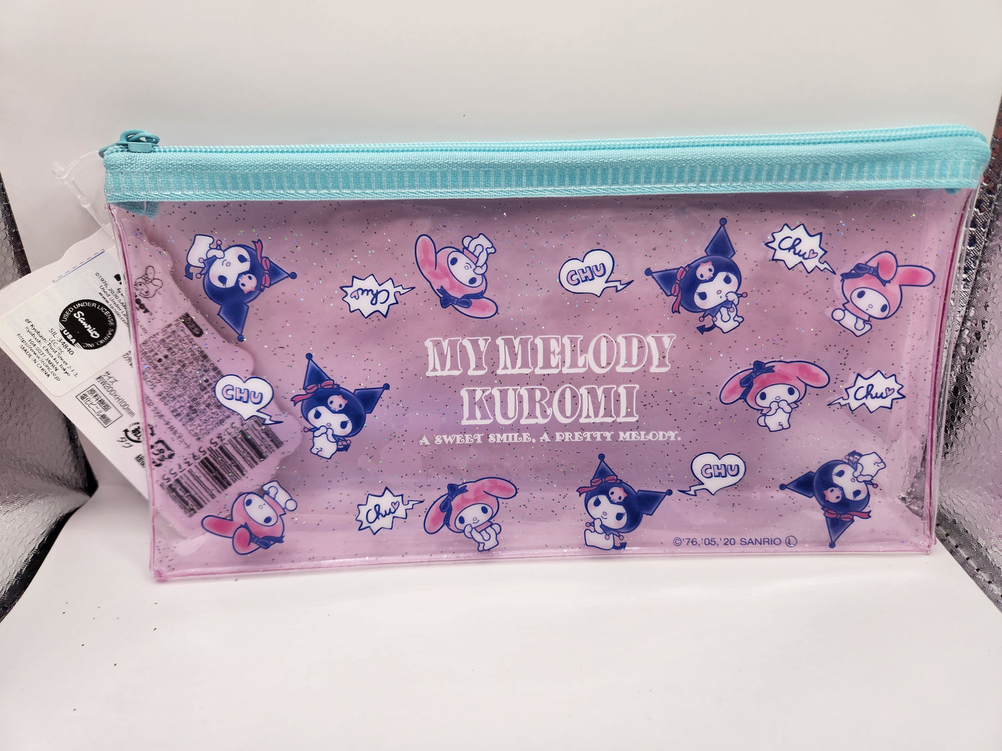 Sanrio Plastic Zip Pouches