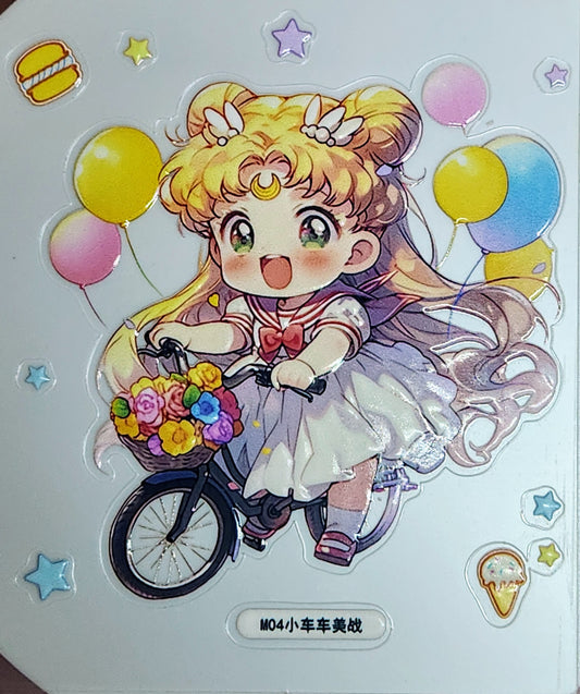 PET Sailor Moon Small Sticker Sheet