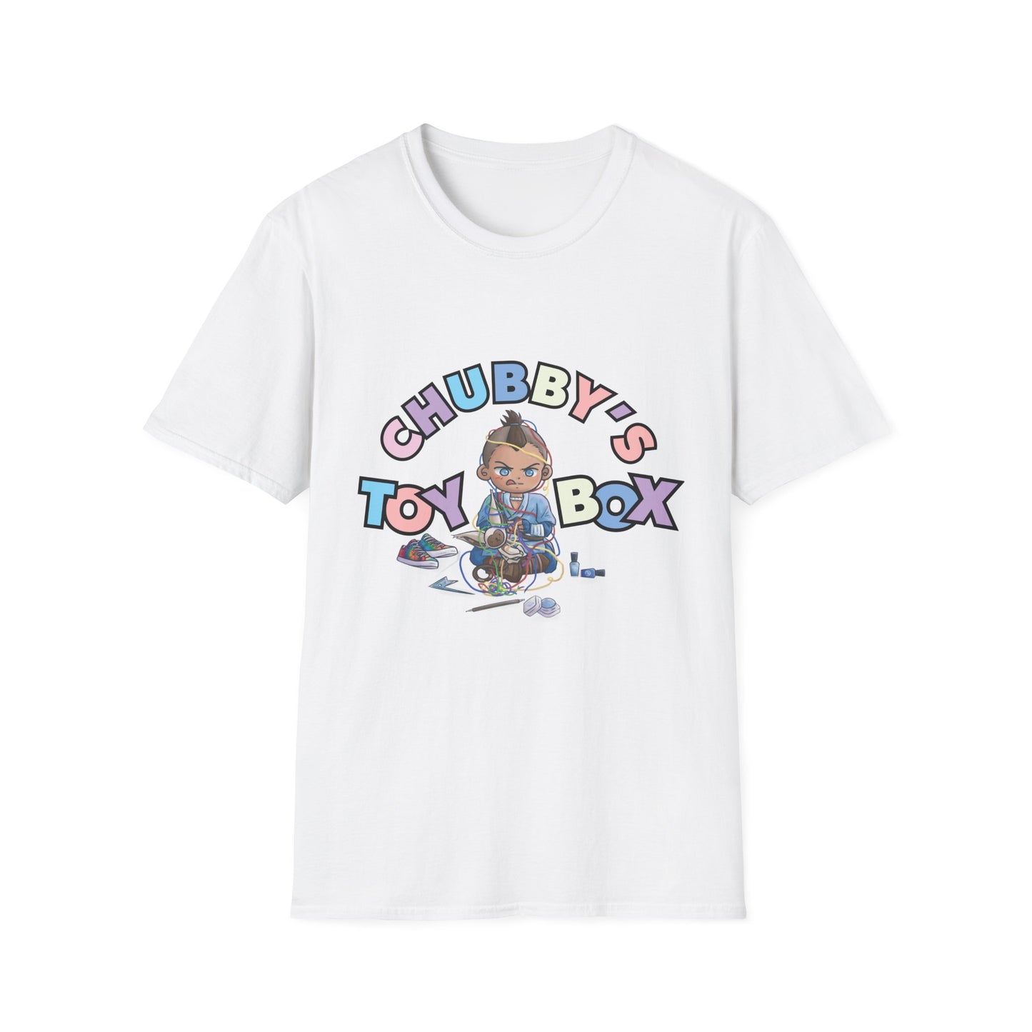 Unisex Softstyle "Chubby's Toy Box" T-Shirt