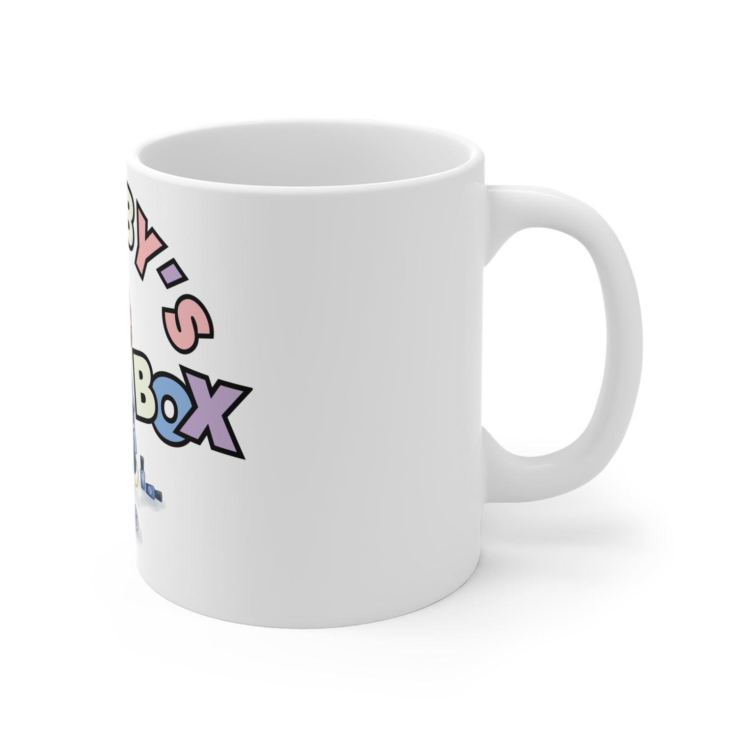 11 oz Chubby's Toy Box Cofee Mug