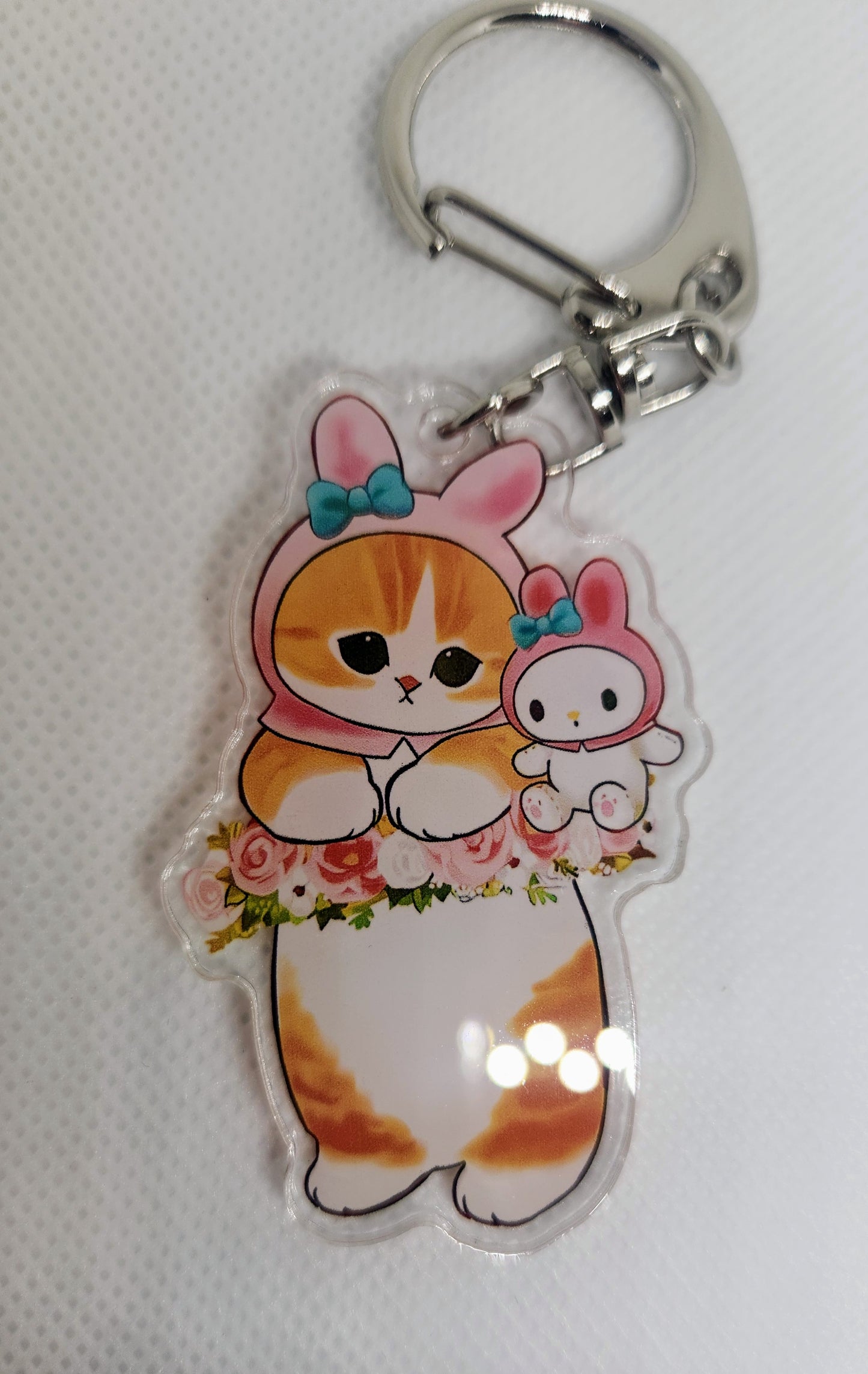 Mofusand X Sanrio Acrylic Keychains