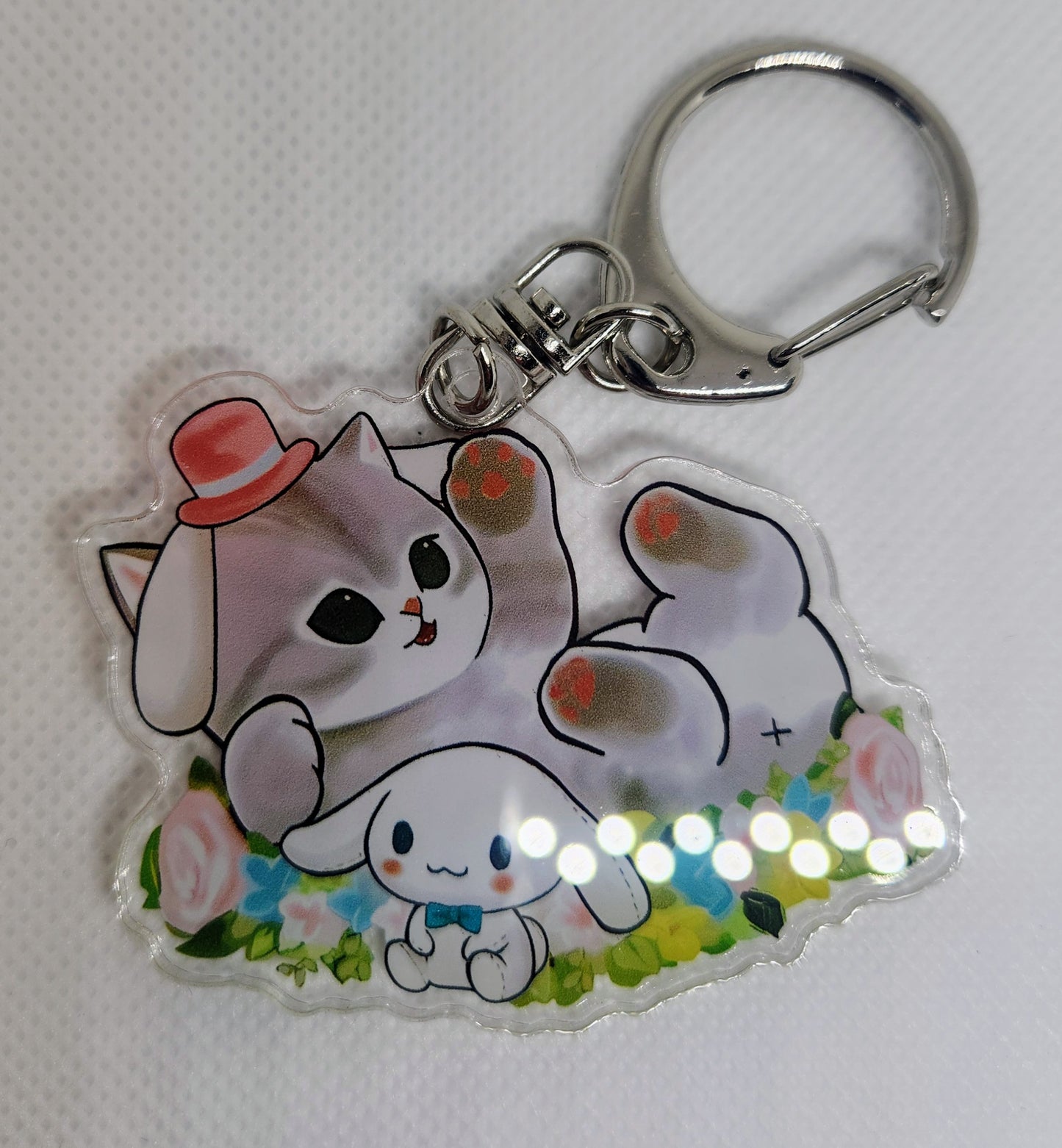 Mofusand X Sanrio Acrylic Keychains