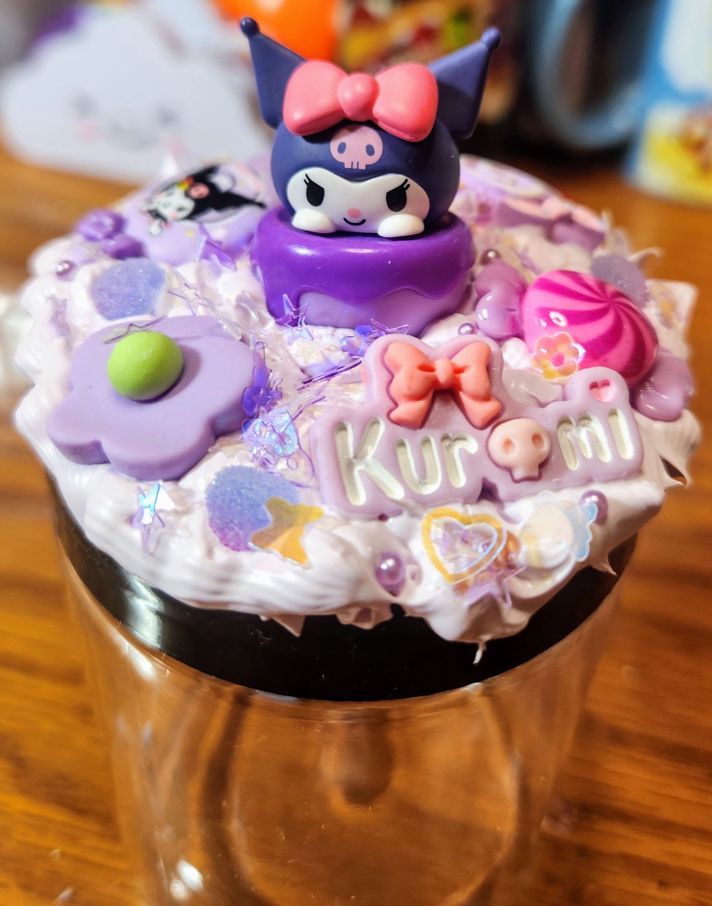 Kuromi Decoden Plastic Jar