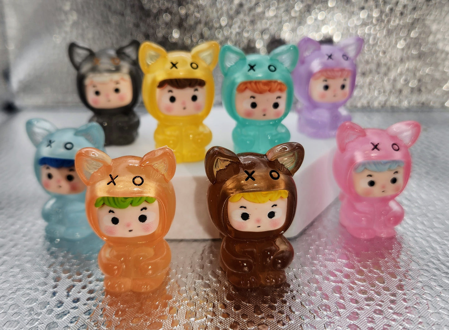 Luminous XO Boy Mini Bean Figures