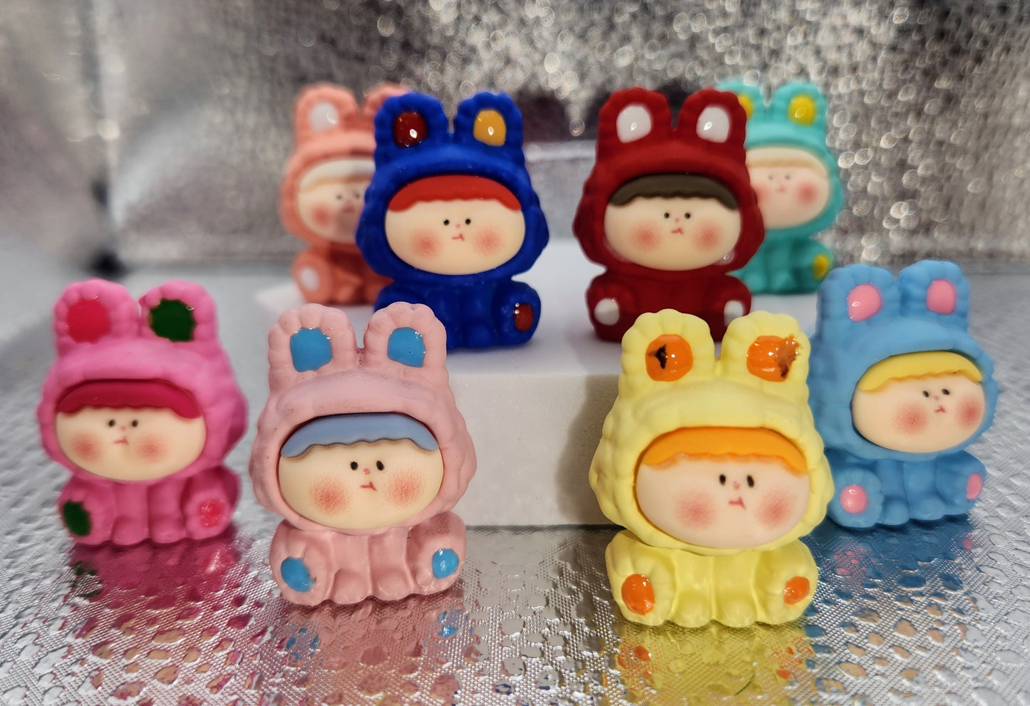 Amlls Rainbow Lily Mini Bean Figures