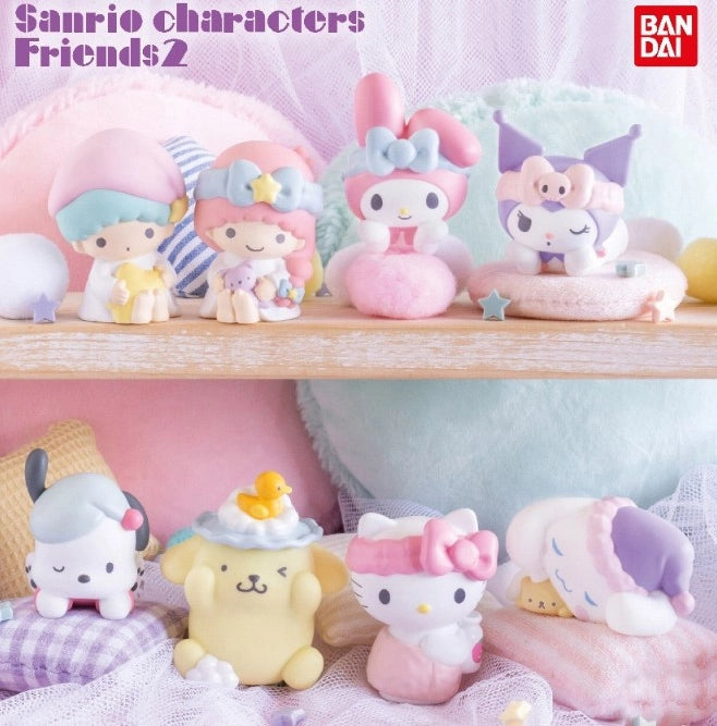 Sanrio Fun Sleepover With Friends Series 2 Figures