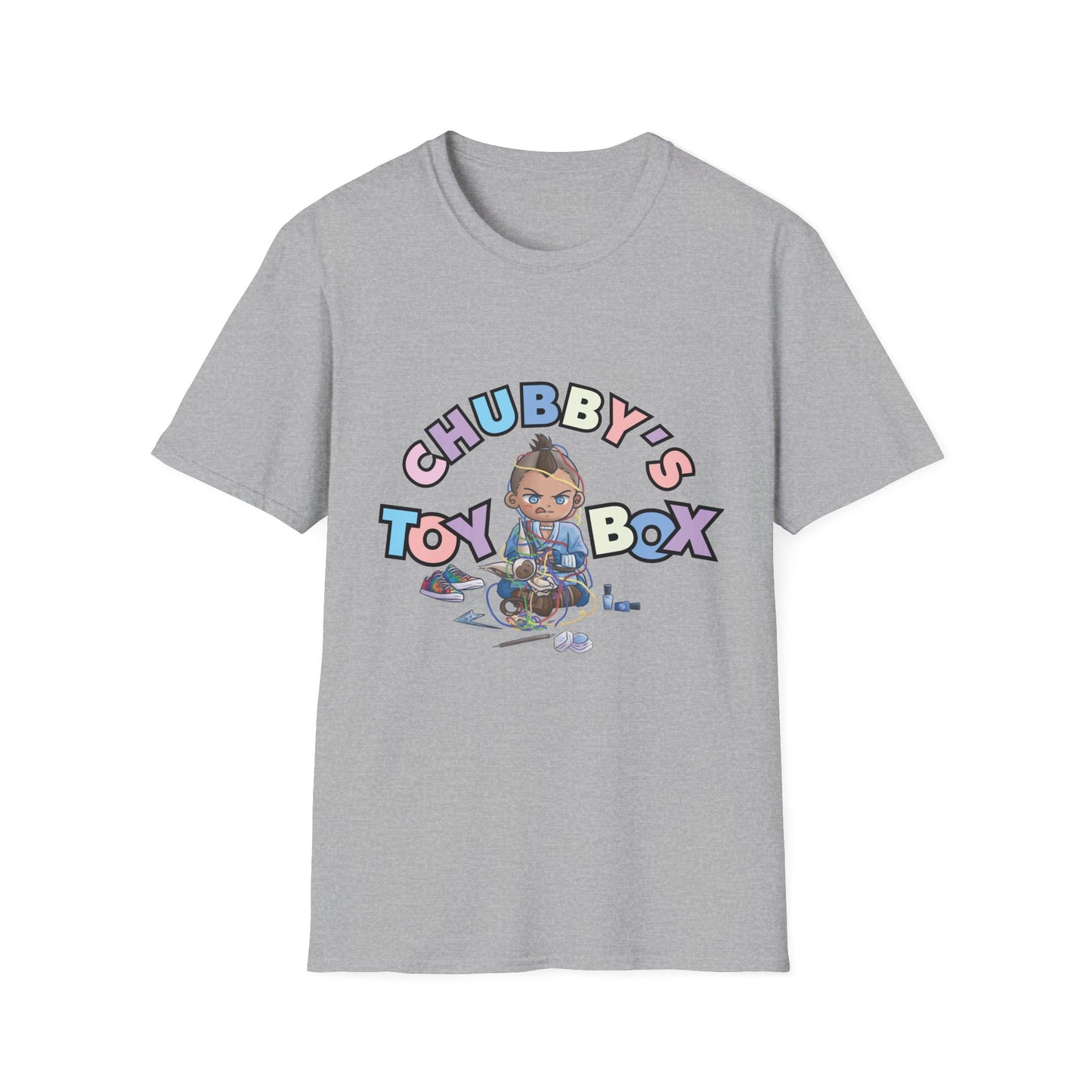 Unisex Softstyle "Chubby's Toy Box" T-Shirt