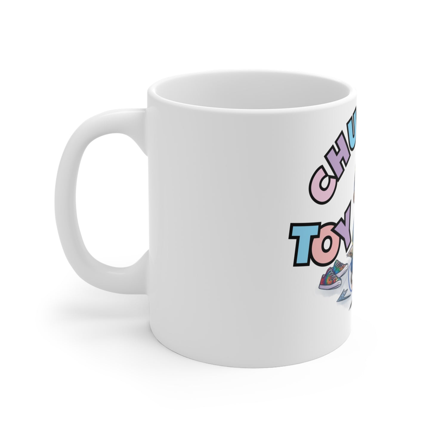 11 oz Chubby's Toy Box Cofee Mug