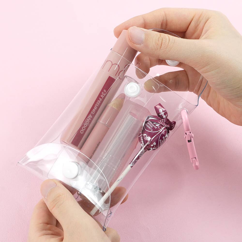 Clear Mini Gacha Pouch, Collectable Toy, Figure Pouch Purse