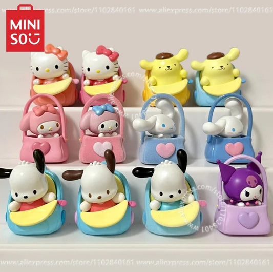 Miniso Sanrio Heartbeat Conspicuous Bag Mini Beans Blind Bag