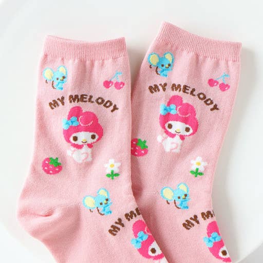 NEW Sanrio Friend Comfy Crew  Socks